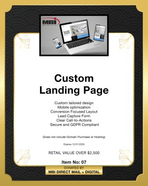 Custom Landing Page