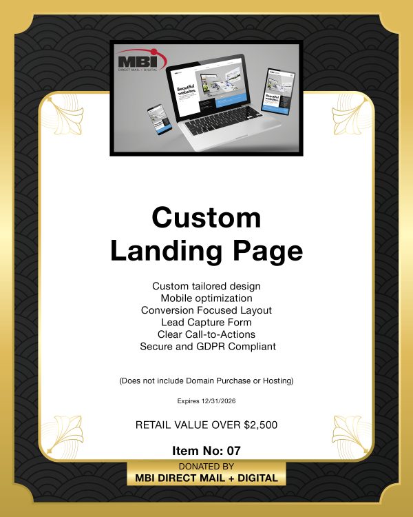 Custom Landing Page