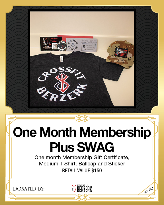 One Month Membership plus SWAG