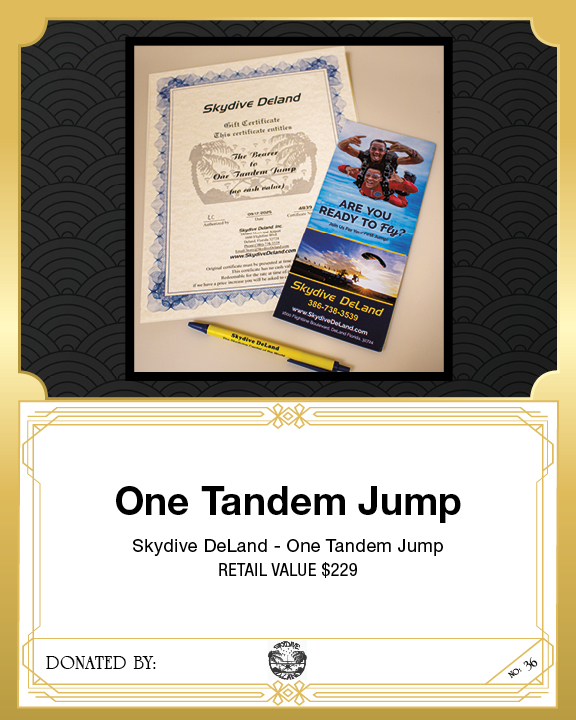 One Tandem Jump