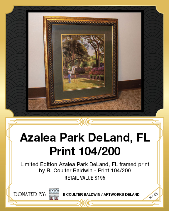 Azalea Park DeLand, FL Print 104/200