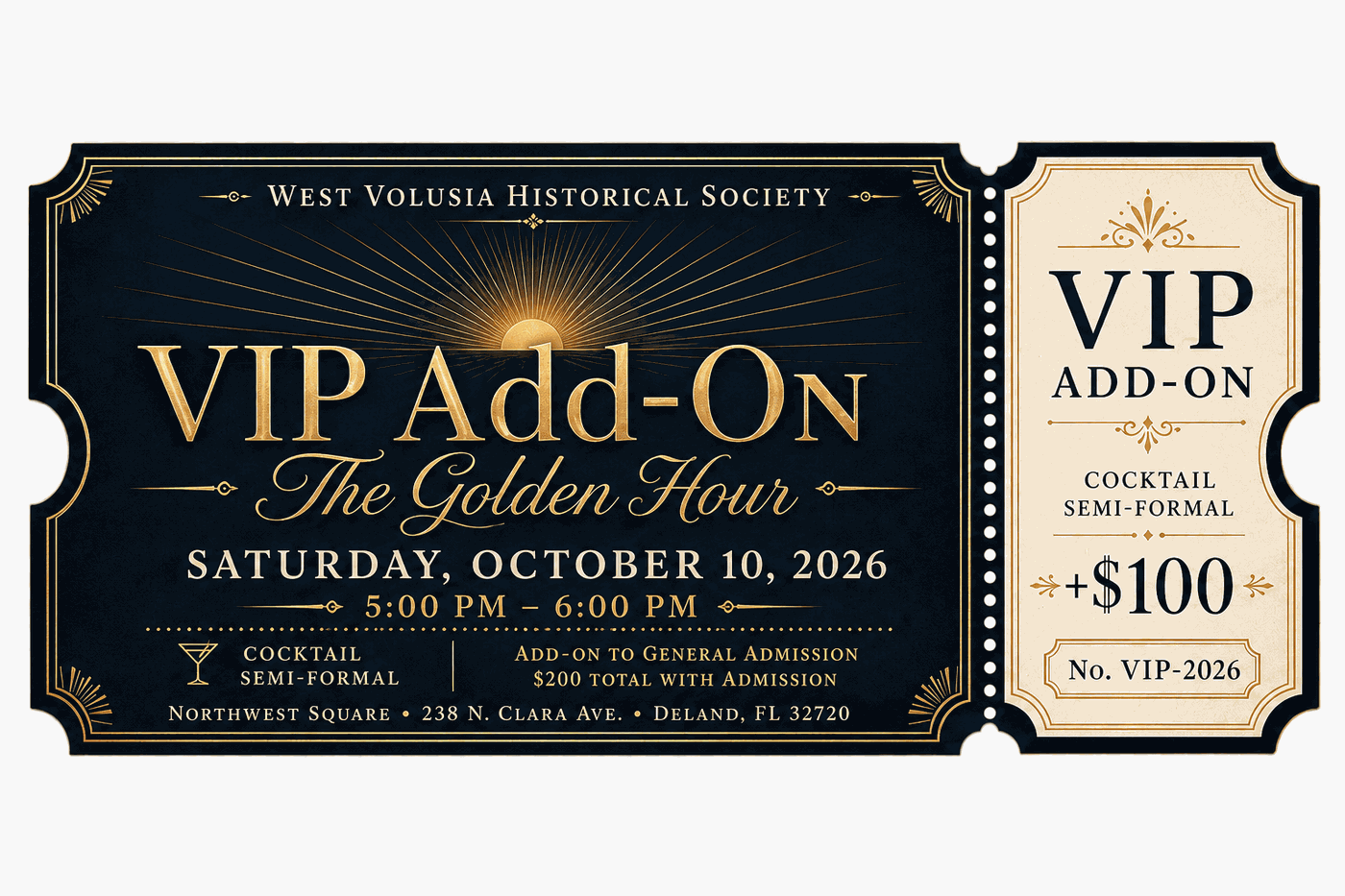 VIP Experience Add-On